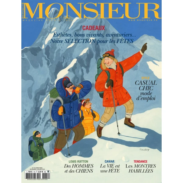 Monsieur Magazine N°170 décembre-janvier 2025 (version digitale)