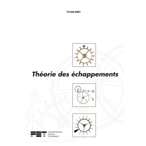 Théorie des Echappements