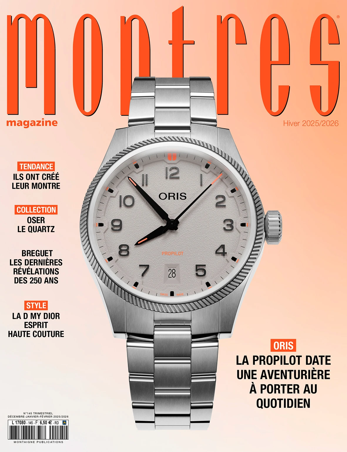Montres Magazine n°145 Hiver 2025/2026 (version digitale)