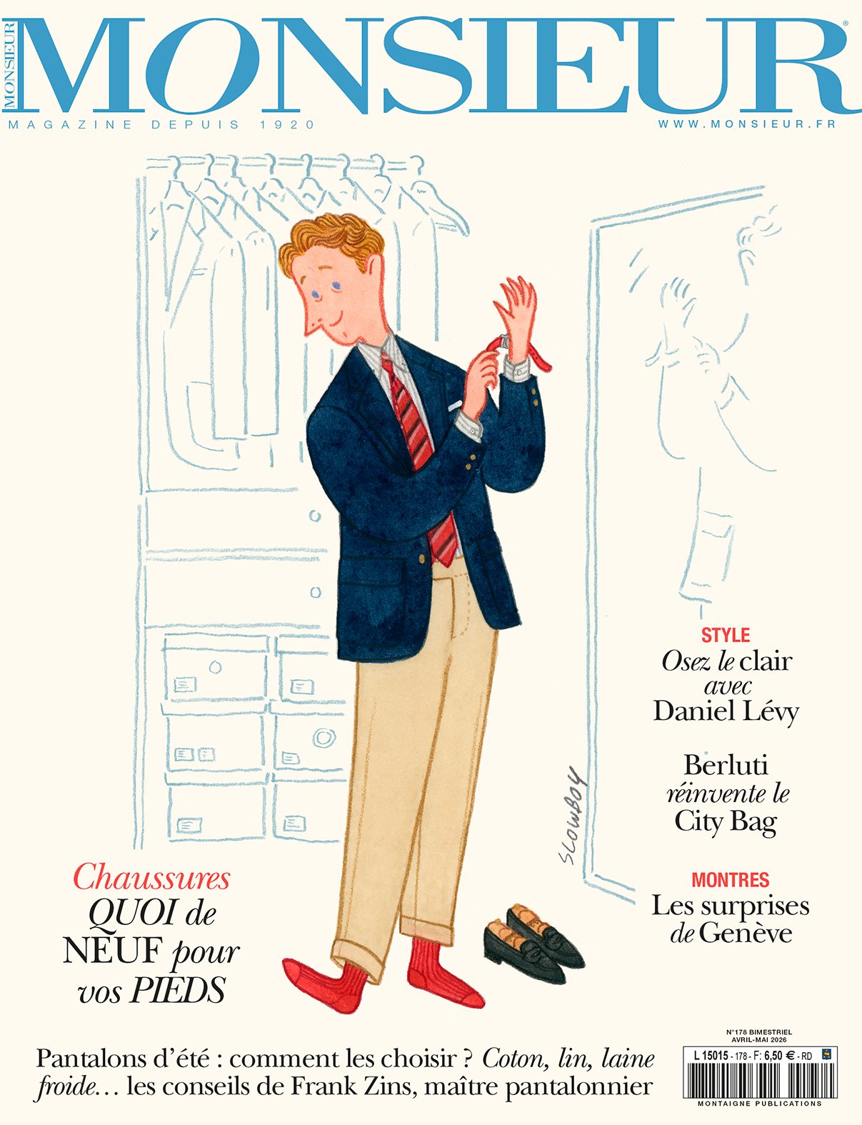 Monsieur Magazine N°178 avril-mai 2026 (version digitale)