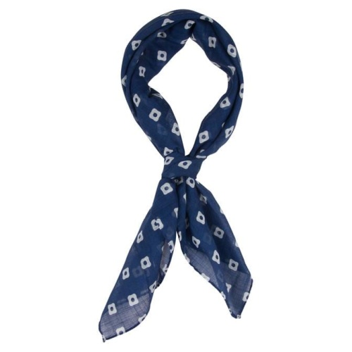 Bandana Coton Bleu
