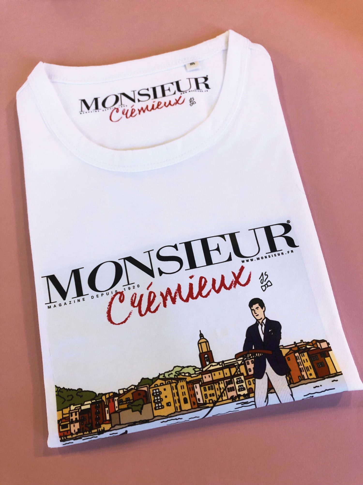 Tee-Shirt "Monsieur Crémieux" par Scavini